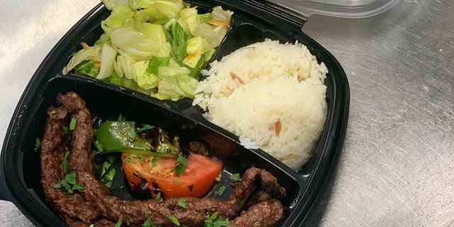 Lamb Adana Kebab Plate