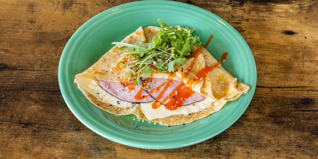 Ham & Cheese Crepe