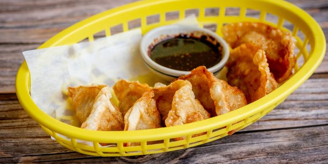 Fried Veggie Gyoza