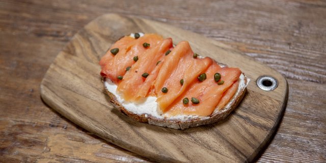 Smoked Salmon Toast