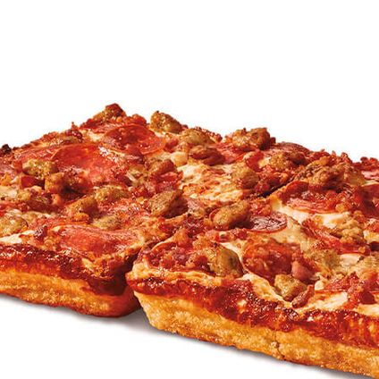Deep! Deep! Dish 3-Meat Treat Pizza