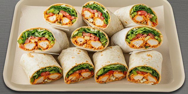 Buffalo Chicken Wraps