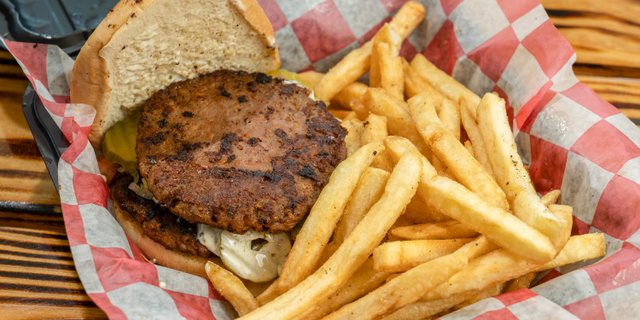 Vegan Smash Burger