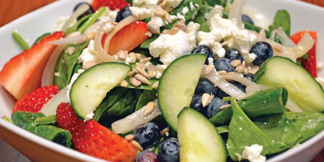 Spring Spinach Salad
