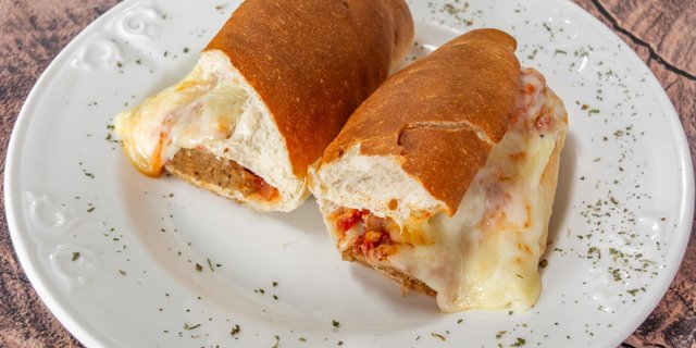Muzza Meatball Sub