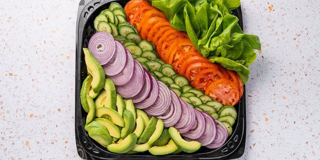 Bagels & Veggies Platter