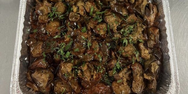 Baked Eggplant Tray