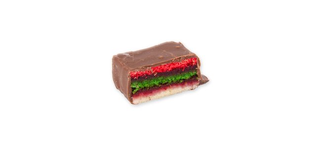 Rainbow Marzipan Cookies