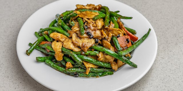 String Beans Chicken