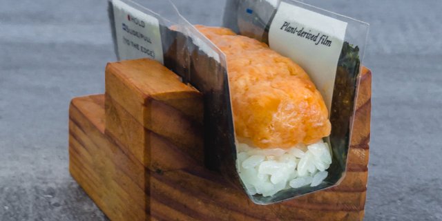Faroe Islands Spicy Salmon Hand Roll