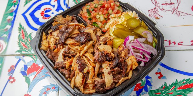 Mix Shawarma Arabic Plate