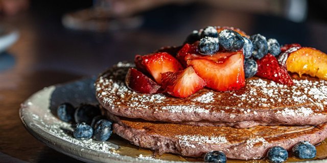 Blue Corn Pancakes