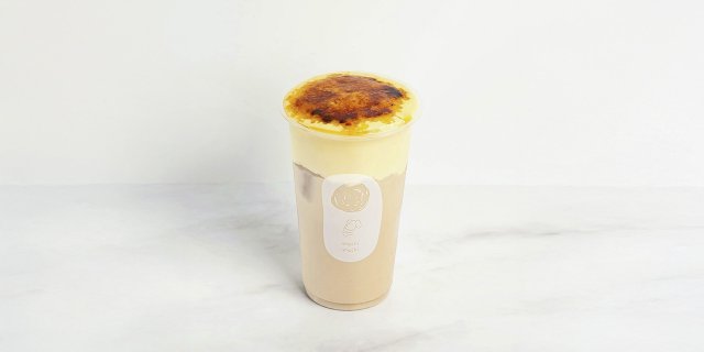 Creme Brulee Green Milk Tea