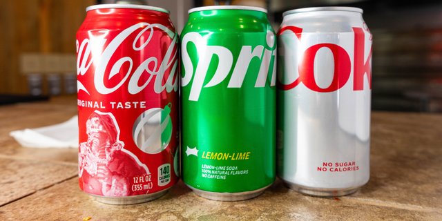 Assorted Individual Sodas
