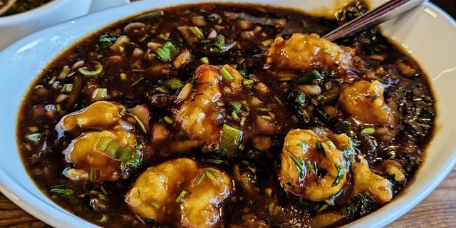 Cauliflower Manchurian Entree