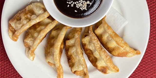 Fried Chicken Dumplings