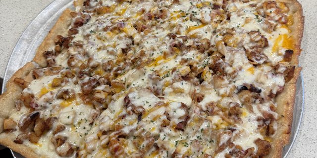 Chicken Bacon Ranch Pizza