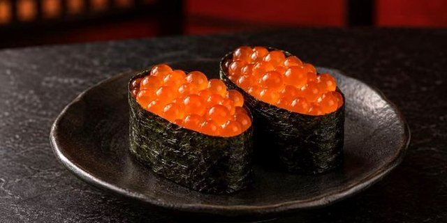 Salmon Roe Sashimi