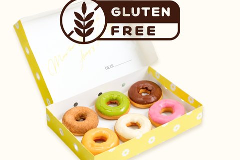 Gluten-Free Half-Dozen Mofu Ring Donuts