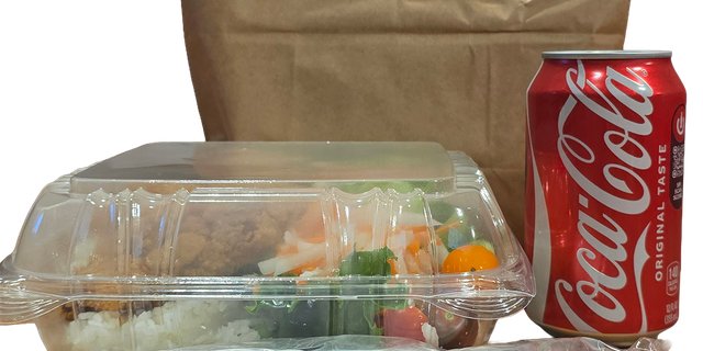 Honey Ginger Chix Plate Bagged Lunch