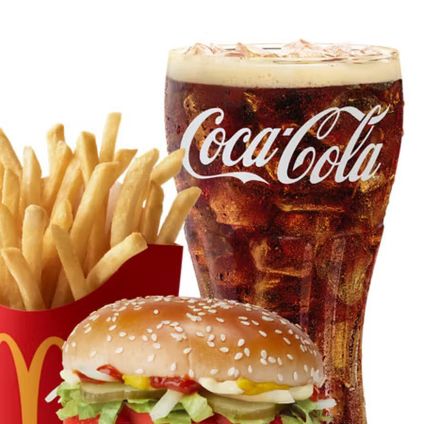 Quarter Pounder w/ Cheese Deluxe Burger Meal