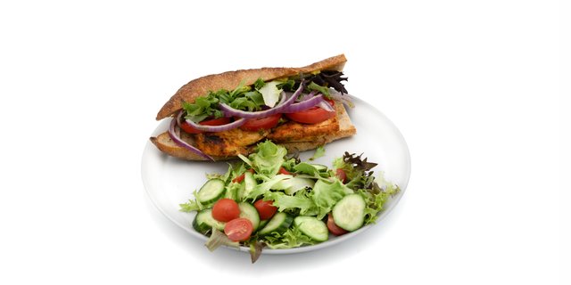 Pesto Chicken Baguette Sandwich