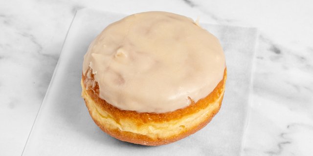 Custard-Filled Maple Donut