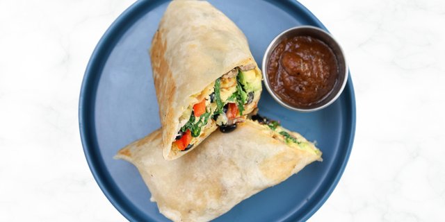 Veggie Breakfast Burrito