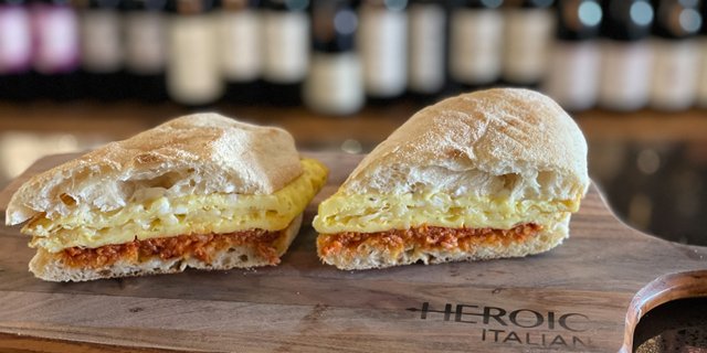 Bacon Buongiorno Sandwich