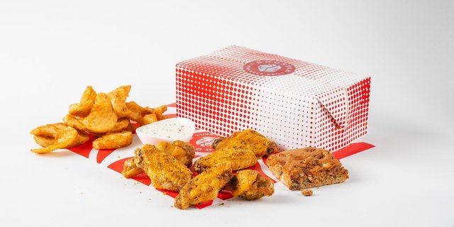 6-Wings Boxed Lunch