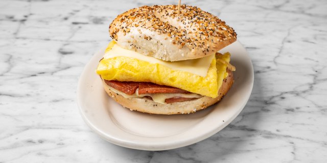 Meat, Egg & Cheese Sandwich