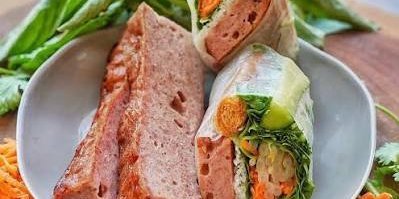 Fresh Spring Rolls W/ Grilled Pork Sausage