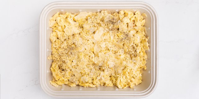 Cacio E Pepe Scrambled Eggs