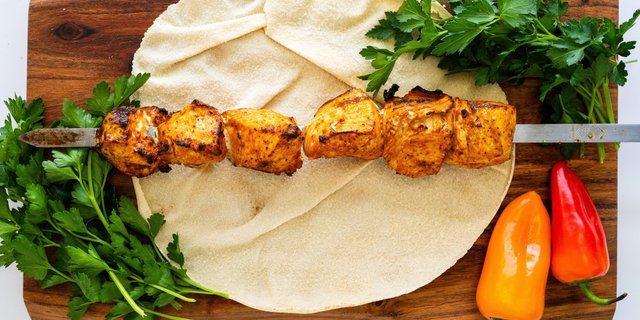 Chicken Kabob Skewer