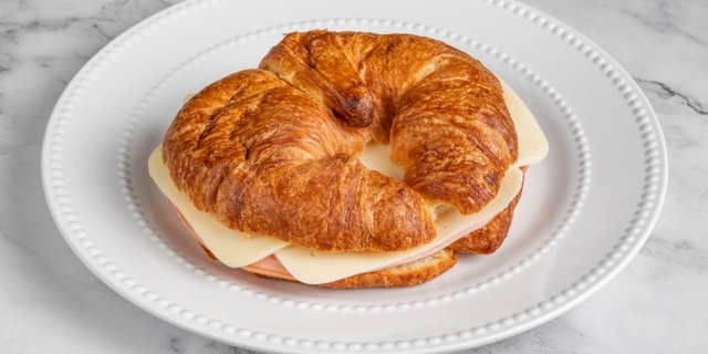 Ham & Cheese Croissant Sandwich
