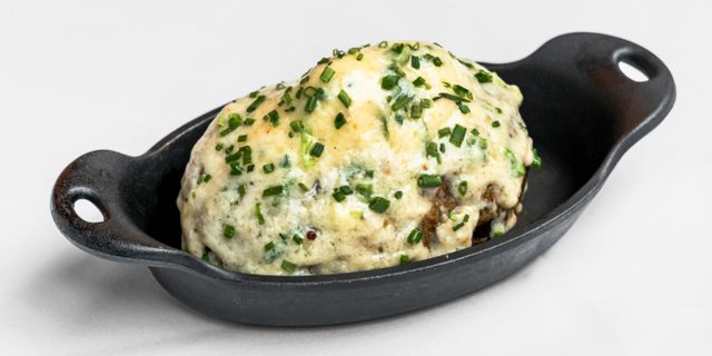 Four-Cheese Baked Potato