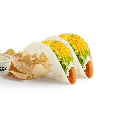 Crispy Chicken Soft Tacos Meal