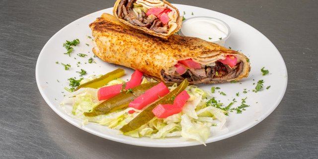 Beef Shawarma Sandwich