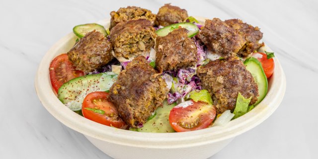 Ground Beef Bowl w/ Salad