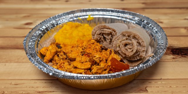 Chicken Tibs Rice Bowl Boxed Lunch