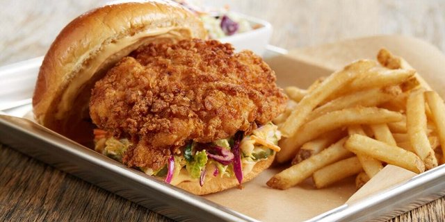 Individually Packaged BJ's Kickin' Chicken Sandwich