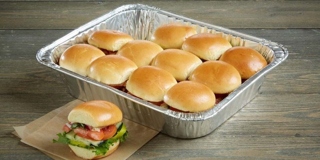 Greek Veggie Mini Sandwiches