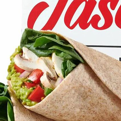 Vegan Spinach Veggie Wrap Box