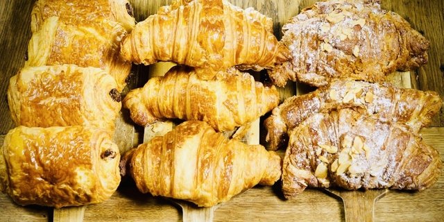 Assorted Chocolate, Almond & Plain Croissants