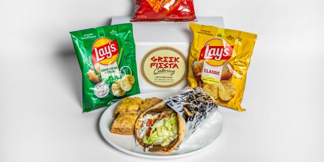 Crispy Falafel Gyro Lunch Box