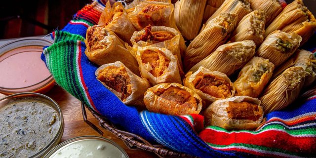 Green Corn Tamales in Husk