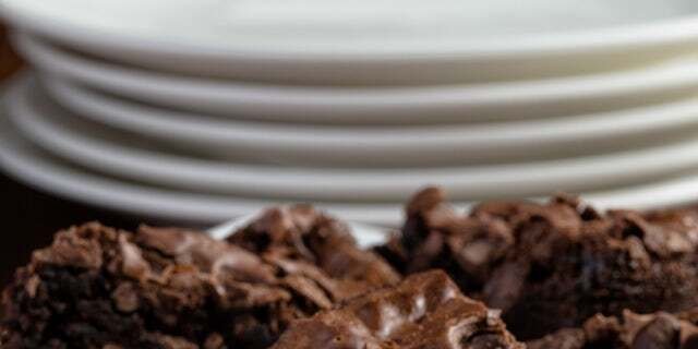 Brownie Party Platter