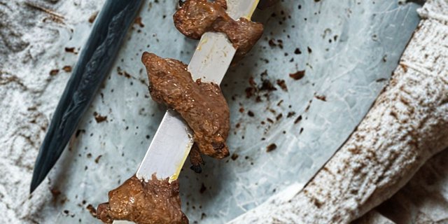Skewer Steak Filet Mignon Kabob