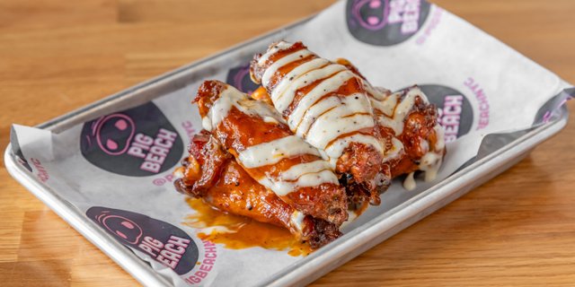 Hatch Vinegar BBQ Buffalo Wings