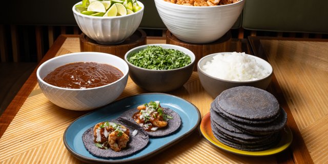 Wild Mexican Shrimp Taco Bar